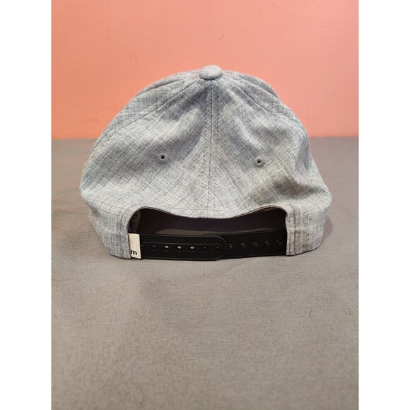 Men's Travis Mathew Aloha Shirts Snapback Golf Hat One Size Heathered Gray - Picture 3 of 6